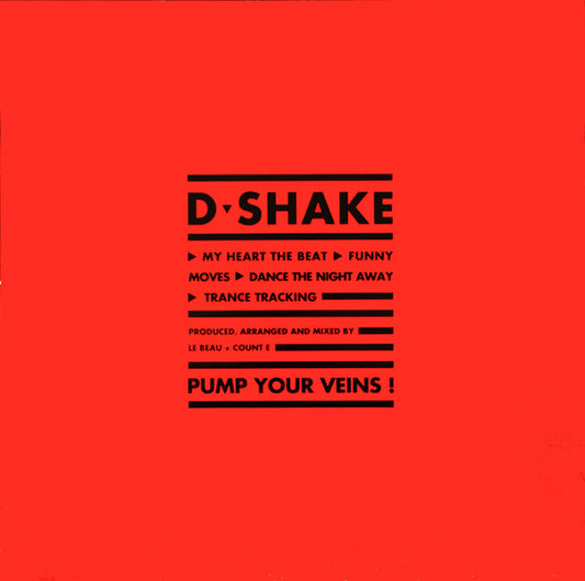 D-Shake : My Heart The Beat / Dance The Night Away (12")