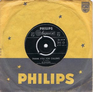 Jo Stafford : Thank You For Calling (7")