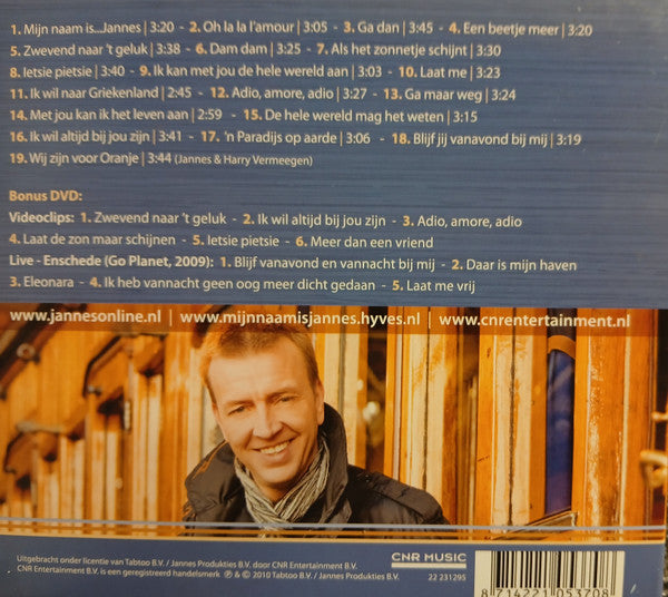Jannes : Het Beste van Jannes (Limited Edition) (CD, Comp + DVD)