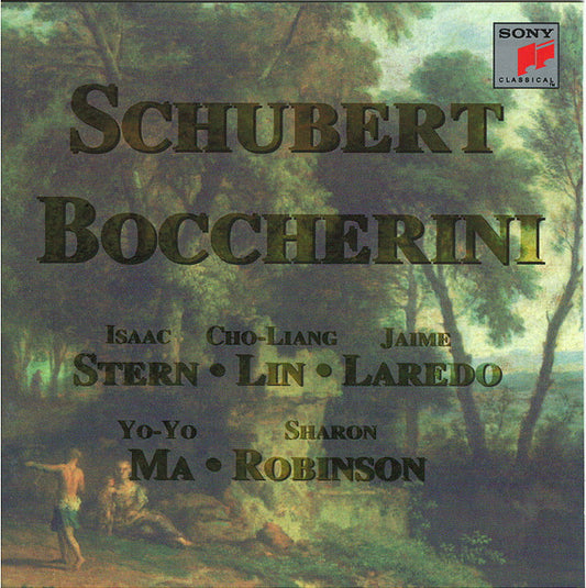 Franz Schubert, Luigi Boccherini, Isaac Stern, Cho-Liang Lin, Jaime Laredo, Yo-Yo Ma, Sharon Robinson (2) : Quintets (CD, Album)