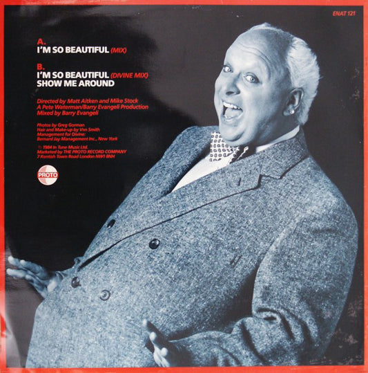 Divine : I'm So Beautiful (12")