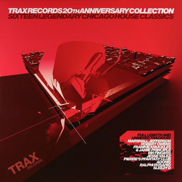 Various : Trax Records 20th Anniversary Collection (2xLP, Comp)