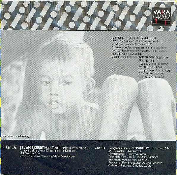 Anny Schilder, Kinderen voor Kinderen, Het Goede Doel : Eeuwige Kerst (7", Single)