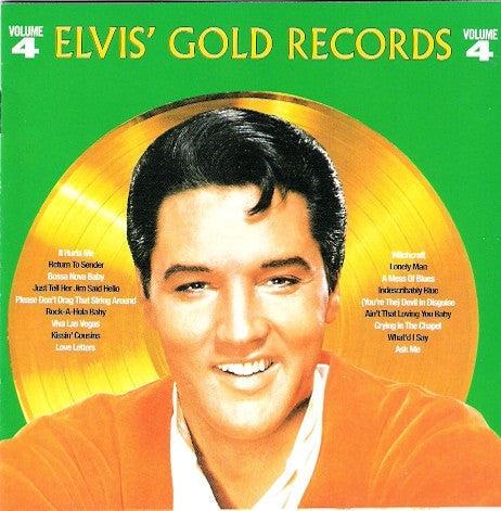 Elvis Presley : Elvis' Gold Records - Volume 4 (CD, Comp, RE, RM)