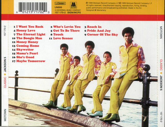 The Jackson 5 : Classic Jackson 5 (CD, Comp)