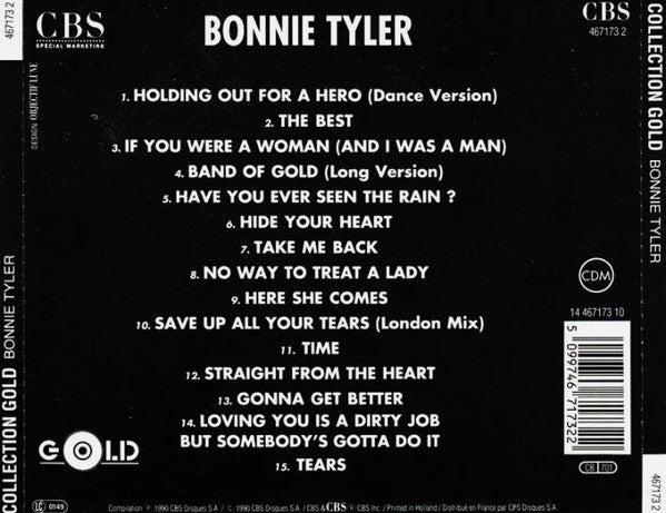 Bonnie Tyler : Collection Gold (CD, Comp)