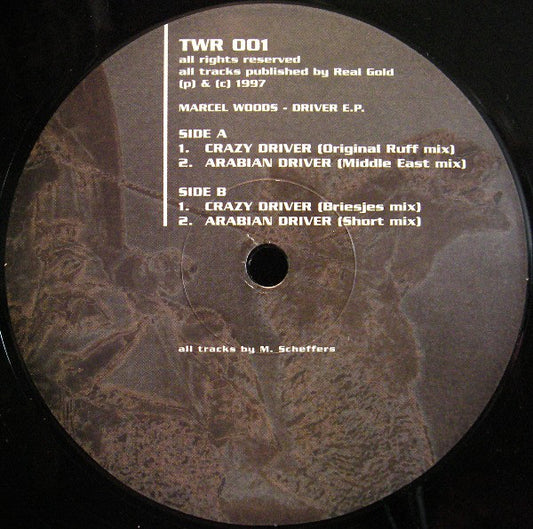 Marcel Woods : Driver E.P. (12", EP)