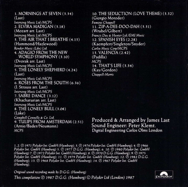 James Last : By Request (CD, Comp)