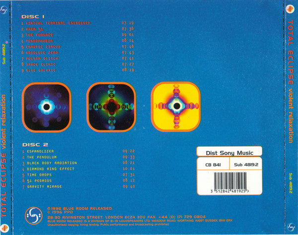 Total Eclipse : Violent Relaxation (2xCD, Album)