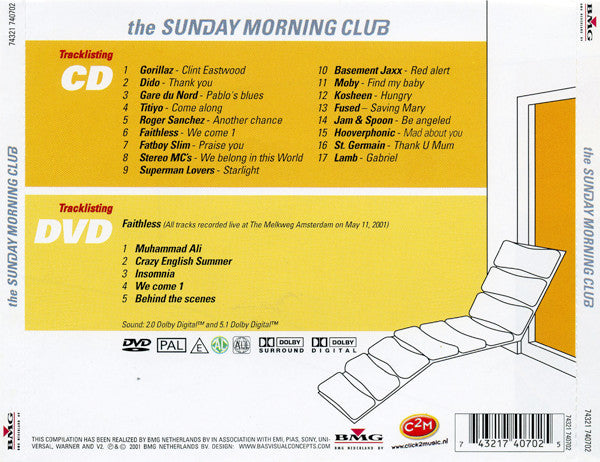 Various : The Sunday Morning Club (CD, Comp + DVD-V, PAL)