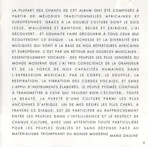 Zap Mama : Zap Mama (CD, Album)