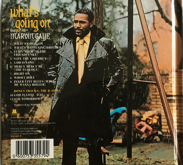 Marvin Gaye : What's Going On (CD, Album, Ltd, RE, RM)