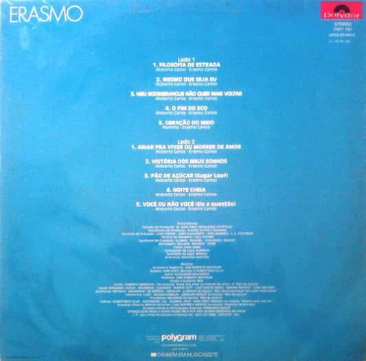 Erasmo Carlos : Amar Pra Viver, Ou Morrer De Amor (LP, Album)