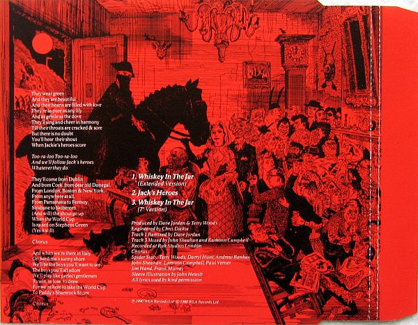The Pogues & The Dubliners : Jack's Heroes / Whiskey In The Jar (CD, Single)