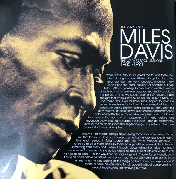 Miles Davis : The Very Best Of Miles Davis (The Warner Bros. Sessions 1985-1991) (CD, Comp)