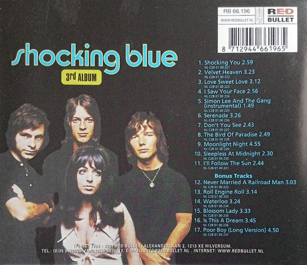 Shocking Blue : 3rd Album (CD, Album, RE)