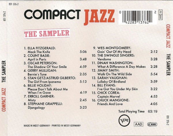 Various : The Sampler (CD, Smplr)