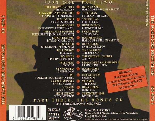 Various : Terrordrome (The Hardcore Nightmare) (2xCD, Comp + CD, Mixed)