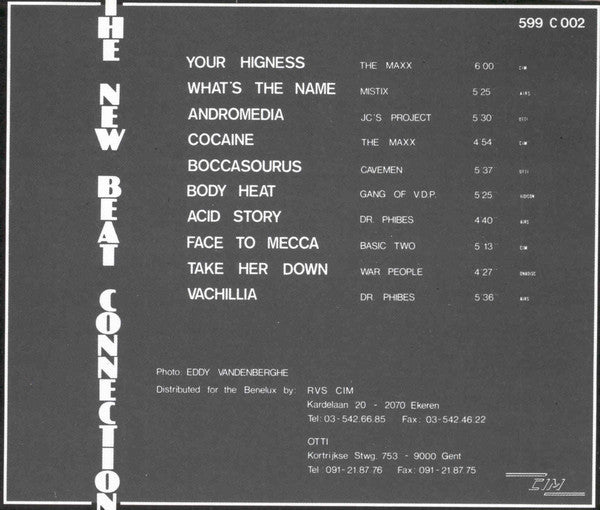 Various : The New Beat Connection - The First Album (CD, Comp)