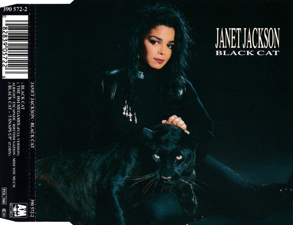 Janet Jackson : Black Cat (CD, Maxi)