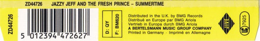 DJ Jazzy Jeff & The Fresh Prince : Summertime (CD, Maxi)