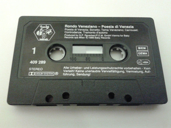 Rondo' Veneziano* : Poesia Di Venezia (Cass, Album)