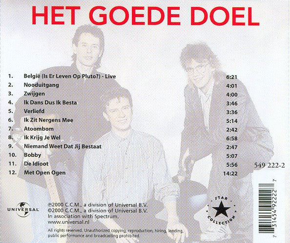 Het Goede Doel : The Star Collection (CD, Album, Comp)