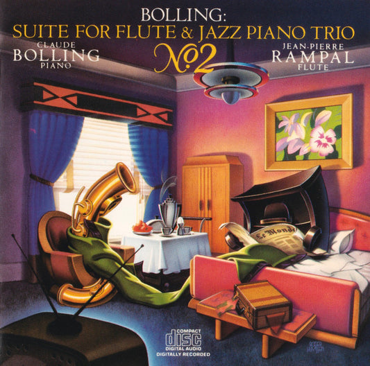Jean-Pierre Rampal, Claude Bolling : Bolling: Suite No. 2 For Flute And Jazz Piano Trio (CD, Album)