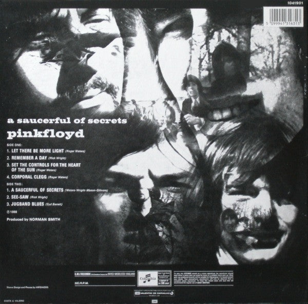 Pink Floyd : A Saucerful Of Secrets (LP, Album, RE)