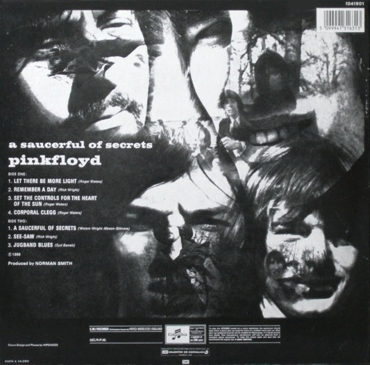 Pink Floyd : A Saucerful Of Secrets (LP, Album, RE)