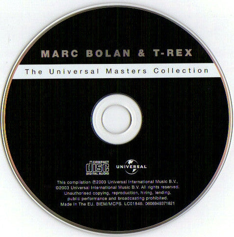 Marc Bolan & T. Rex : Classic Marc Bolan & T-Rex (CD, Comp, RM, RP)