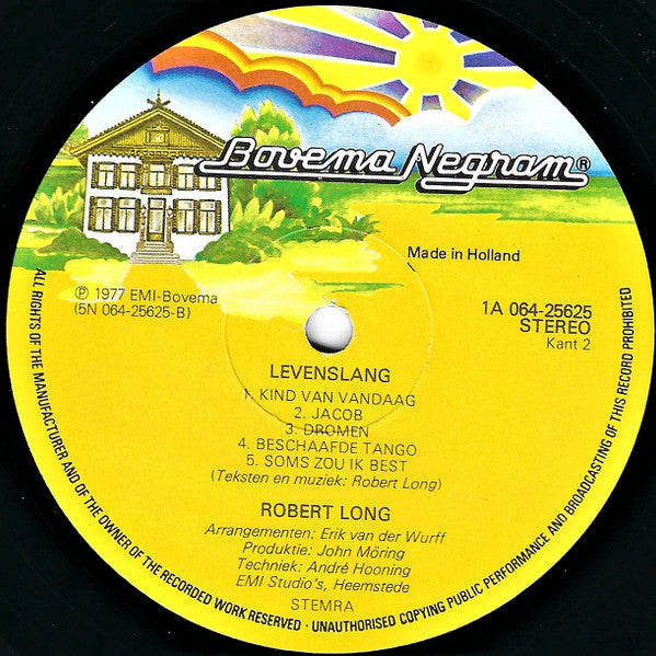 Robert Long : Levenslang (LP, Album, RP, Edi)