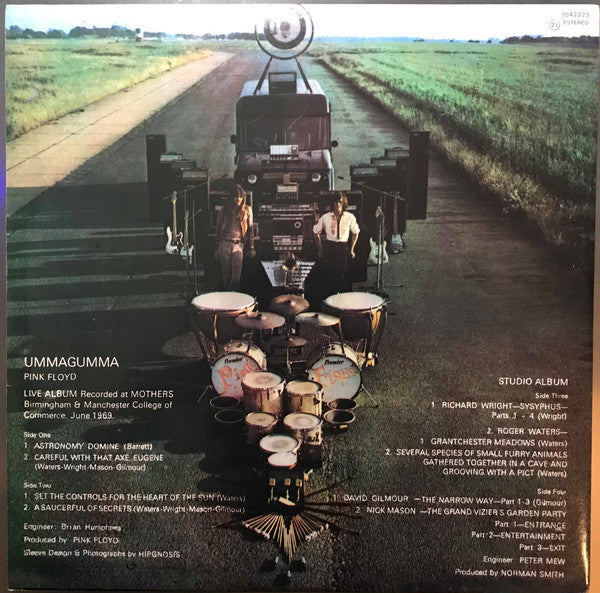 Pink Floyd : Ummagumma (2xLP, Album, RE)