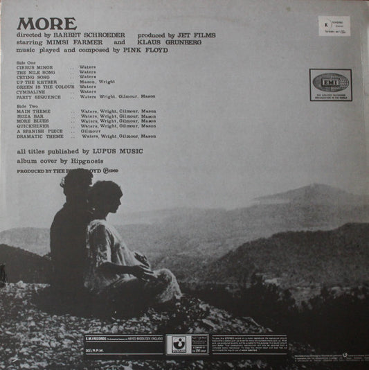 Pink Floyd : Soundtrack From The Film "More" (LP, Album, RE)
