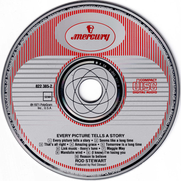 Rod Stewart : Every Picture Tells A Story (CD, Album, RE)