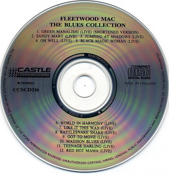Fleetwood Mac : The Blues Collection (CD, Comp)