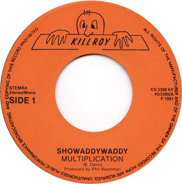 Showaddywaddy : Multiplication (7", Single)