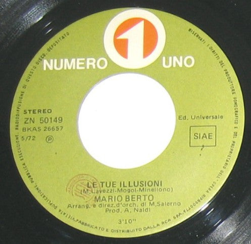 Mario Berto : Il Mulino (7")