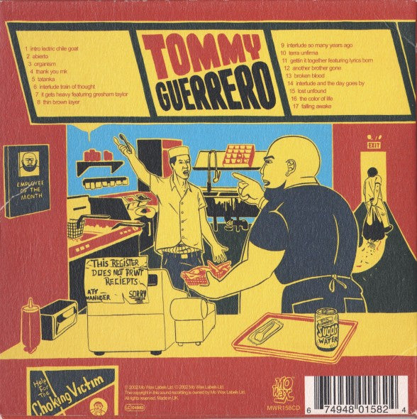 Tommy Guerrero : Soul Food Taqueria (CD, Album)