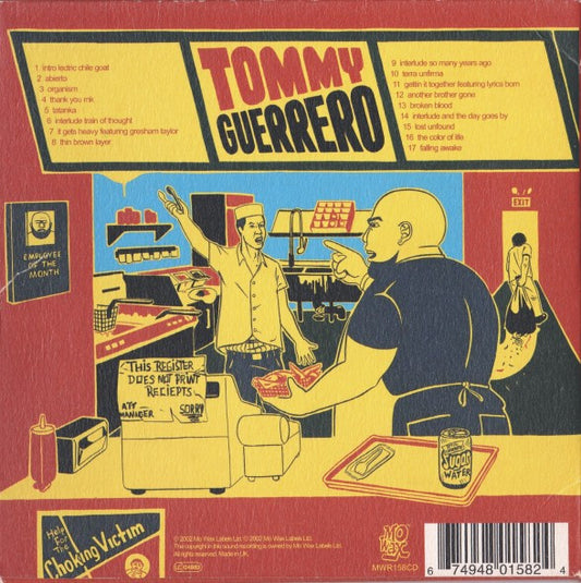 Tommy Guerrero : Soul Food Taqueria (CD, Album)