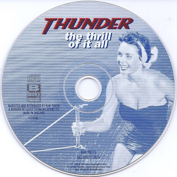 Thunder (3) : The Thrill Of It All (CD, Album, Ltd)