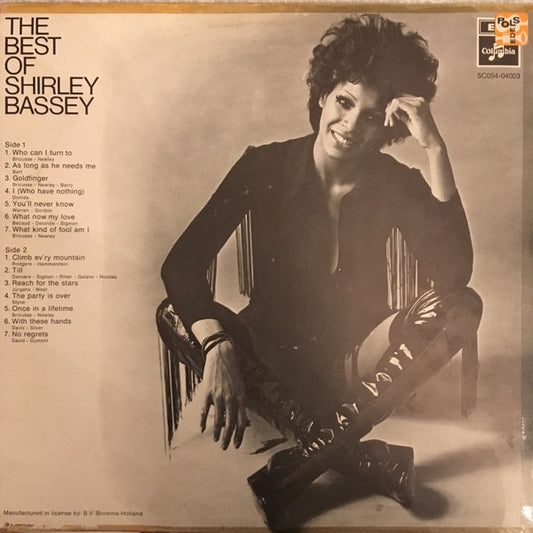 Shirley Bassey : The Best Of Shirley Bassey (LP, Comp)