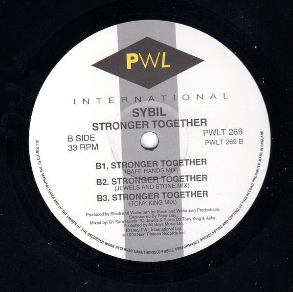 Sybil : Stronger Together (12")