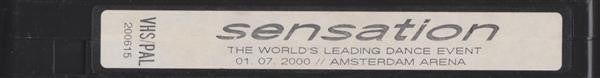 Various : Sensation (VHS, PAL)