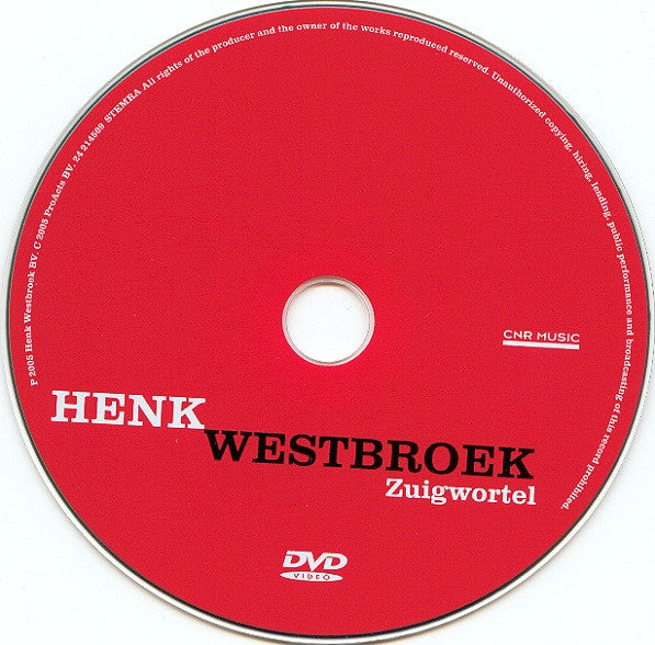 Henk Westbroek : Zuigwortel (DVD-V, Album, PAL + CD, Album)