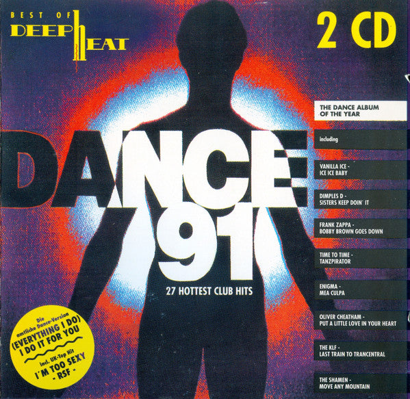 Various : Dance 91 Best Of Deep Heat (2xCD, Comp)