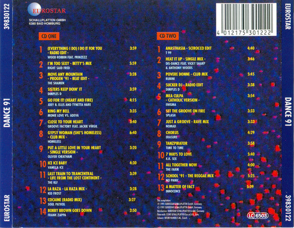 Various : Dance 91 Best Of Deep Heat (2xCD, Comp)