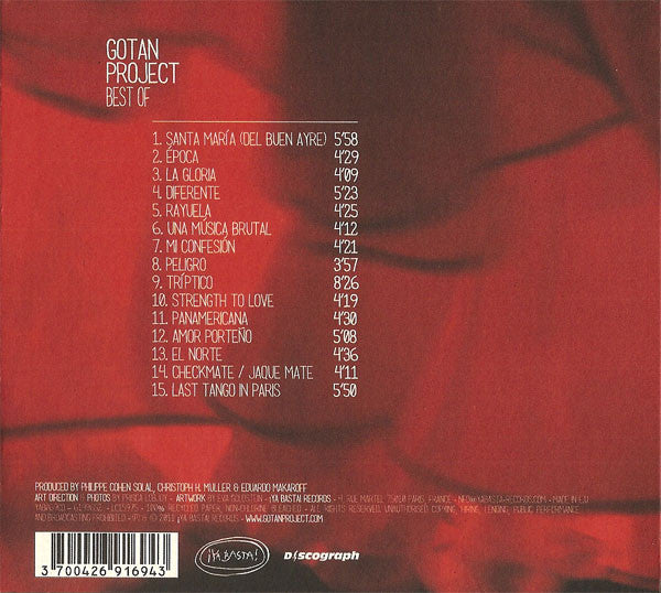 Gotan Project : Best Of (CD, Comp)