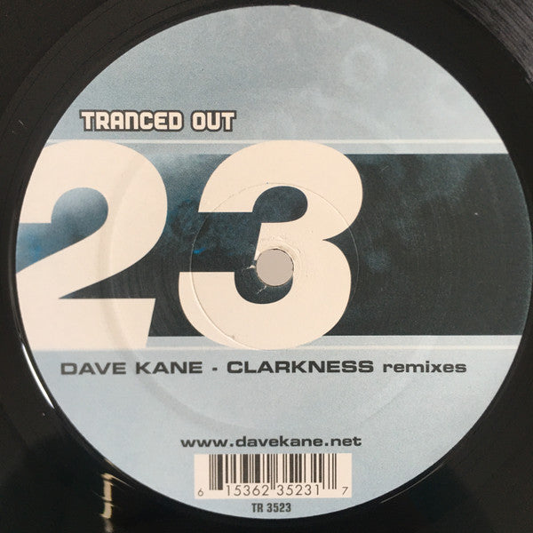 Dave Kane : Clarkness (Remixes) (12")
