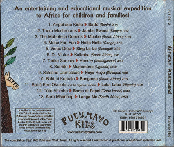 Various : African Playground (CD, Comp, dig)